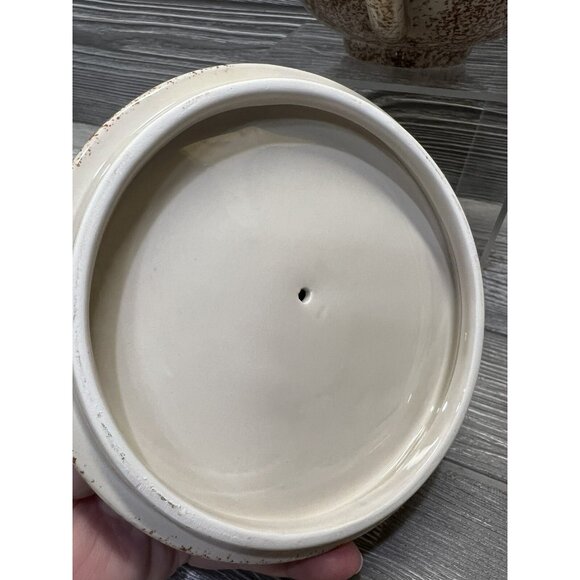 Sakura Oneida Christmas Cats Fiddlestix Covered Double Handle Dish 5.5” X 7.5” - Picture 5 of 7